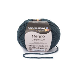 MERINO EXTRAFINE 120 - GRAUGRÜN (00178)