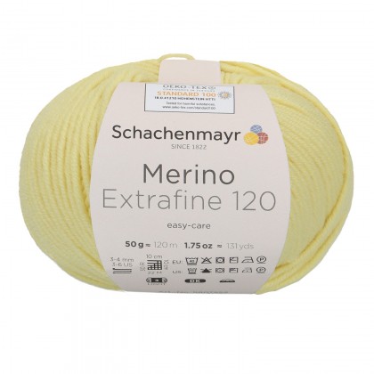 MERINO EXTRAFINE 120 - LEMON (01175)