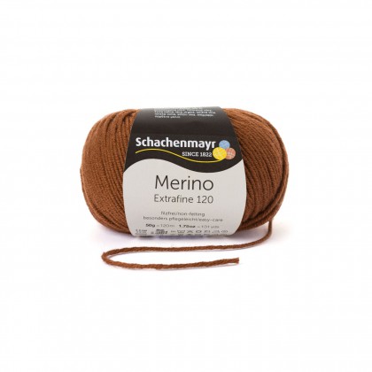 MERINO EXTRAFINE 120 - SCHOKO (00111)