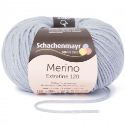MERINO EXTRAFINE 120 - SILBERBLAU (10192)