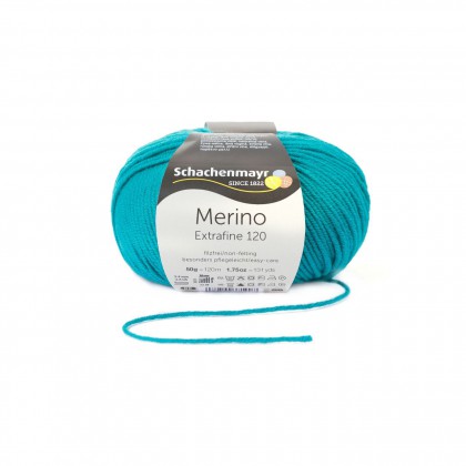 MERINO EXTRAFINE 120 - SMARAGD (00177)