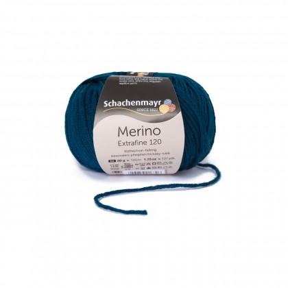 MERINO EXTRAFINE 120 - TEAL (00164)