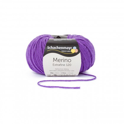 MERINO EXTRAFINE 120 - VIOLETT (00147)