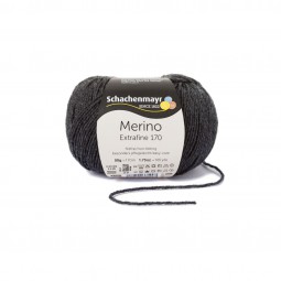 MERINO EXTRAFINE 170 - ANTHRAZIT MELIERT (00098)
