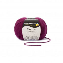 MERINO EXTRAFINE 170 - BURGUND (00033)