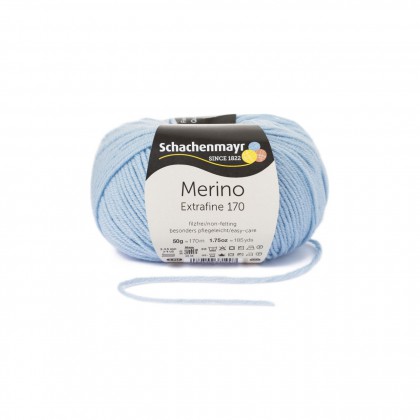 MERINO EXTRAFINE 170 - HELLBLAU (00052)