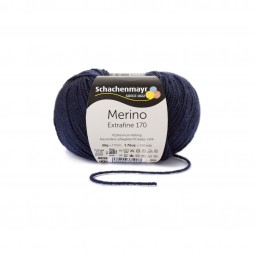 MERINO EXTRAFINE 170 - MARINE (00050)