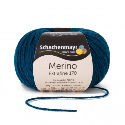 MERINO EXTRAFINE 170 - TEAL (00064)
