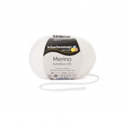 MERINO EXTRAFINE 170 - WEISS (00001)