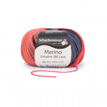 MERINO EXTRAFINE 285 LACE - COCCINELLE (00582)