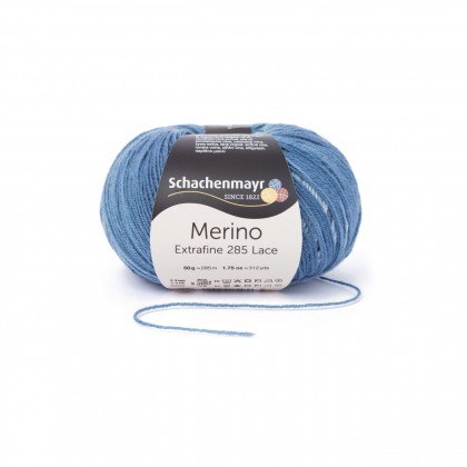 MERINO EXTRAFINE 285 LACE - DENIM ALLURE (00583)