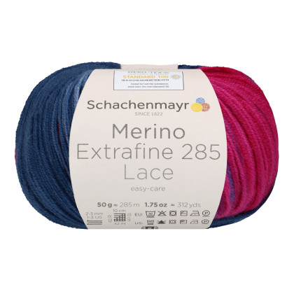 MERINO EXTRAFINE 285 LACE - PURPLE (00607)