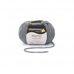 MERINO EXTRAFINE 85 - MITTELGRAU MELIERT (00292)