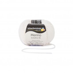 MERINO EXTRAFINE 85 - WEISS (00201)
