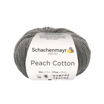 PEACH COTTON - ANTHRAZIT (00198)