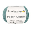 PEACH COTTON - PETROL (00169)