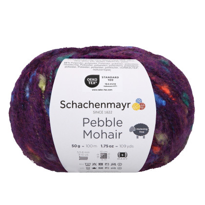 PEBBLE MOHAIR - PURPLE (00049)