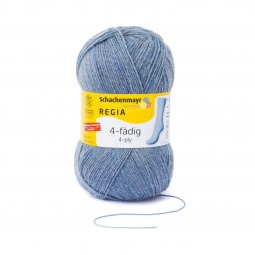 4-FÄDIG 100g - GRAUBLAU MELIERT (01980)