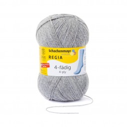 4-FÄDIG 100g - HELLGRAU MELIERT (01991)