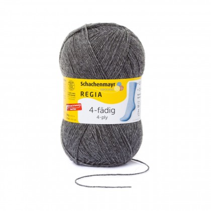 4-FÄDIG 100g - MITTELGRAU MELIERT (00044)