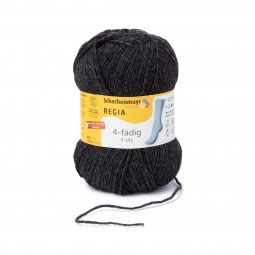 4-FÄDIG 50g - ANTHRAZIT MELIERT (00522)