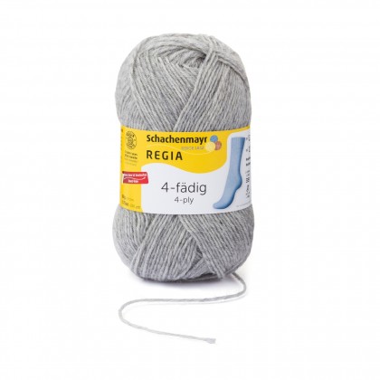 4-FÄDIG 50g - HELLGRAU MELIERT (01991)