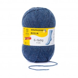 6-FÄDIG 150g - JEANS MELIERT (02137)