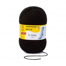 6-FÄDIG 150g - SCHWARZ (02066)