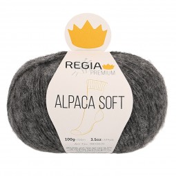ALPACA SOFT 4-FÄDIG - PREMIUM - ANTHRAZIT MELIERT (00095)