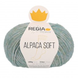 ALPACA SOFT 4-FÄDIG - PREMIUM - MINT MELIERT (00062)