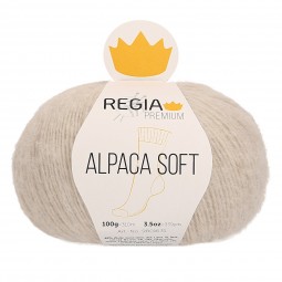 ALPACA SOFT 4-FÄDIG - PREMIUM - NATUR MELIERT (00002)