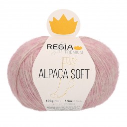 ALPACA SOFT 4-FÄDIG - PREMIUM - ROSE MELIERT (00030)