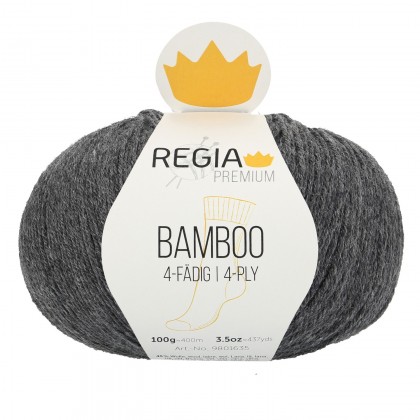 BAMBOO 4-FÄDIG - PREMIUM - ANTHRACITE (00095)