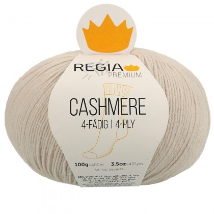 CASHMERE 4-FÄDIG - PREMIUM - SANDSHELL (00020)
