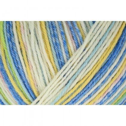 CLASSIC COLOR 4-FÄDIG - FUNKY JADE AND BLUE (03792)