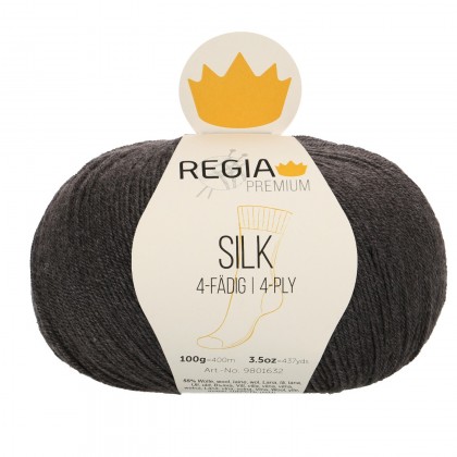 SILK 4-FÄDIG - PREMIUM - ANTHRAZIT MELIERT (00098)