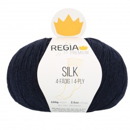 SILK 4-FÄDIG - PREMIUM - MARINE MELIERT (00050)