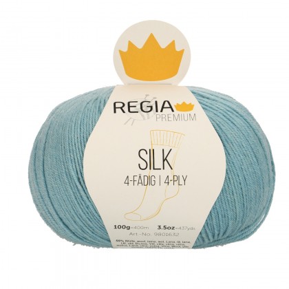 SILK 4-FÄDIG - PREMIUM - PASTELL TURQUOISE (00060)
