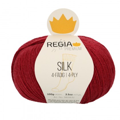 SILK 4-FÄDIG - PREMIUM - ROSE RED (00080)
