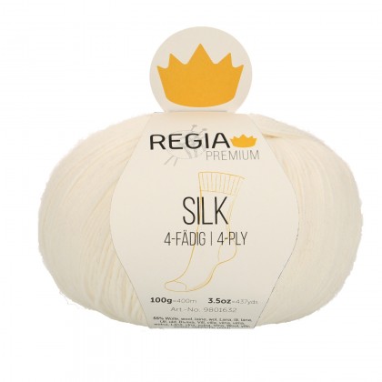 SILK 4-FÄDIG - PREMIUM - WEISS (00001)