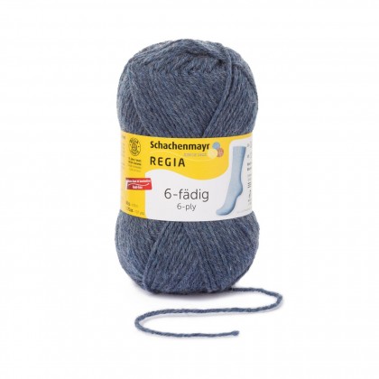 UNI 6-FÄDIG - JEANS MELIERT (02137)
