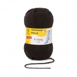 UNI 6-FÄDIG - SCHWARZ (02066)