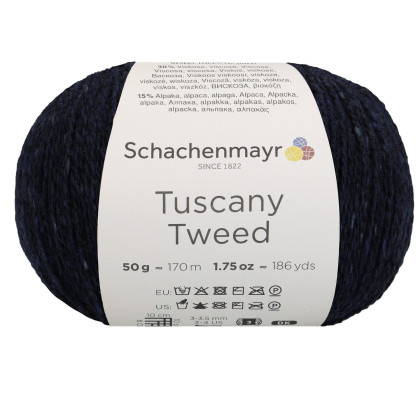 TUSCANY TWEED - NAVY (00050)