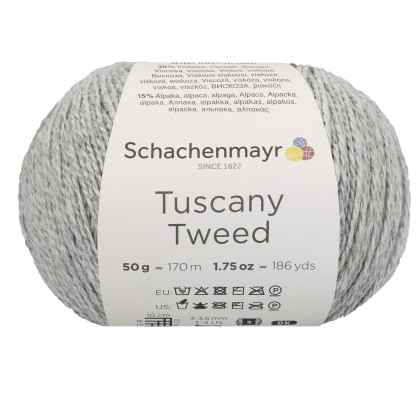 TUSCANY TWEED - SILBER (00090)