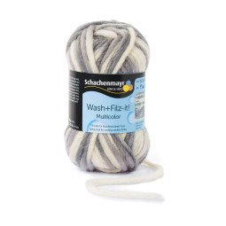 WASH+FILZ-IT! MULTICOLOR - NATUR/ GRAU (00245)